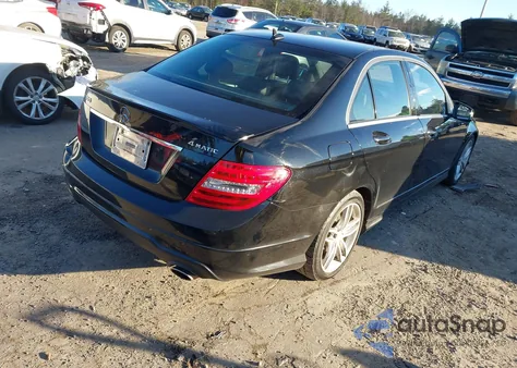 2013 Mercedes-Benz C 300 Sport 4Matic from USA, damaged, VIN WDDGF8AB1DR280823